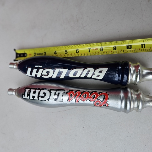 Other Draft Beer Keg Handles Coors Light Bud Light Anheuser Busch Silver Blue Handles Poshmark
